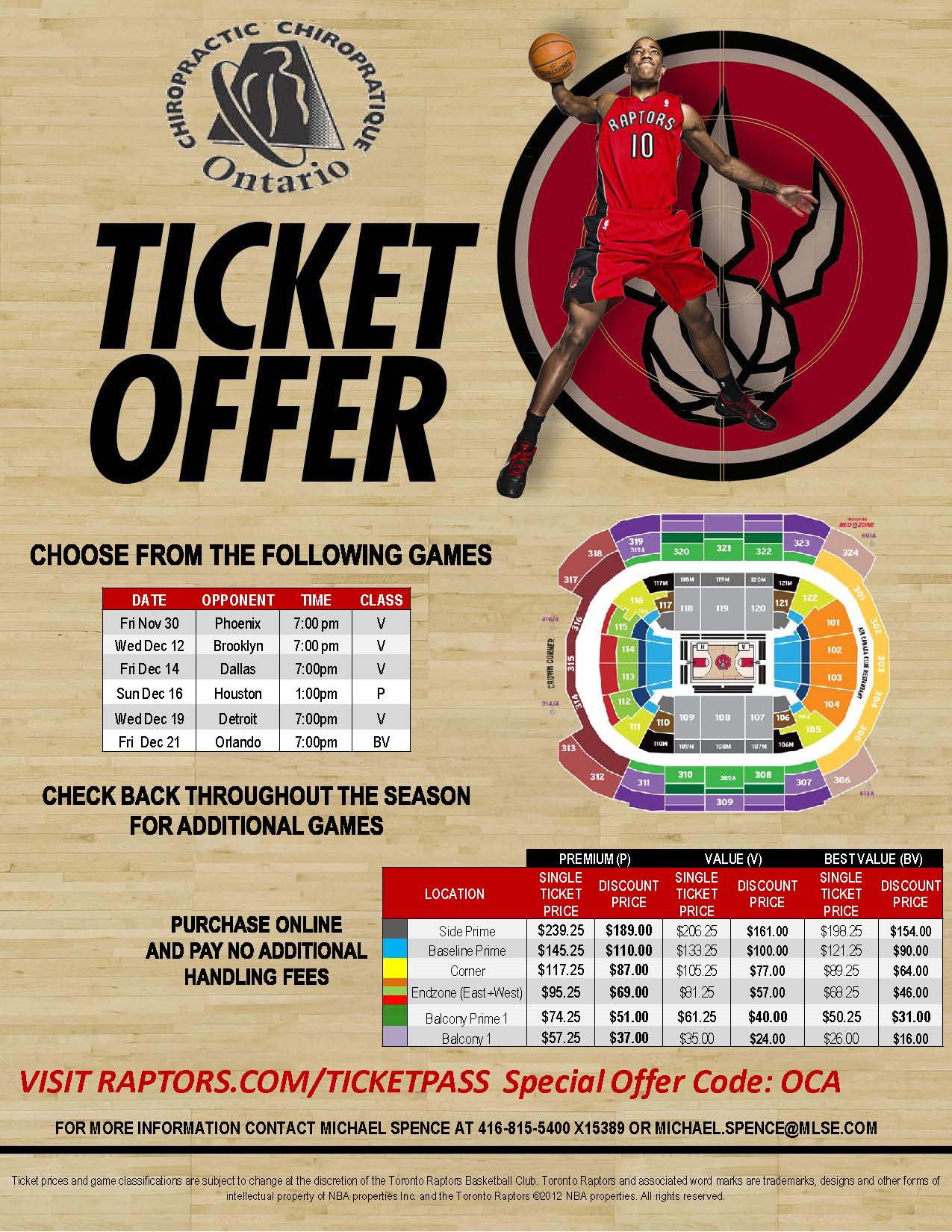 Raptors Tickets